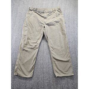 Carhartt Loose Original Fit Pants Mens 40x30 Brown B151 Canvas Carpenter Jean